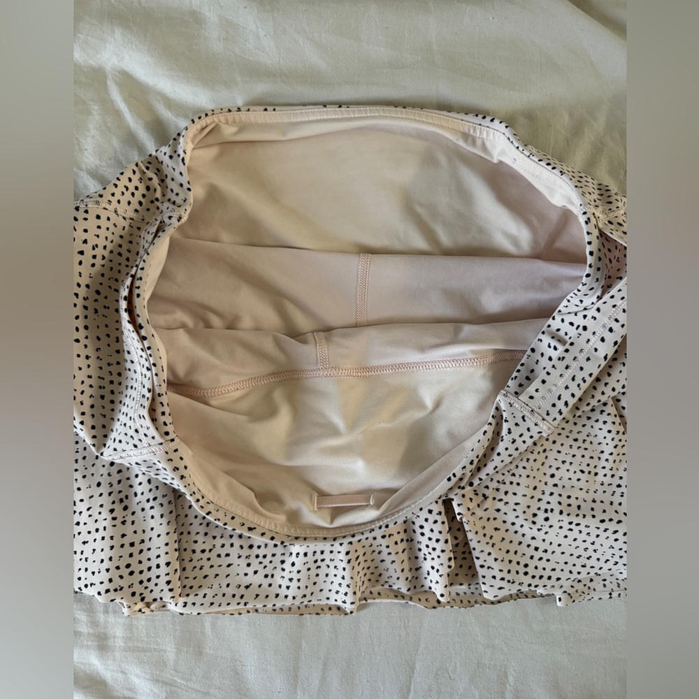 Lululemon Polka Dot Tennis Skirt Skort Size 10 - Picture 3 of 11